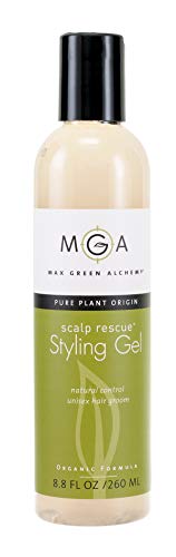 MGA שמפו שיער טבעוני וג'ל סטיילינג שיער - הנוסחה האורגנית של הצלת קרקפת לכל סוג השיער | מוצרי טיפוח שיער